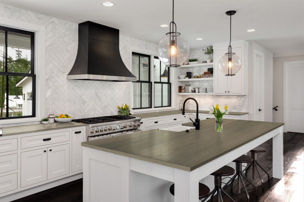 Countertop Kit - Full Kitchen - Weathered Wood