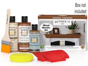 Fireplace Mantel Wood'n Finish Kit - Cedar