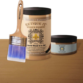 Multi-purpose Smooth Finish Kit (Large) - Barn Wood - Exterior Top Coat