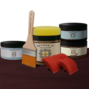 Rustic Finish Kit - Dark Cherry