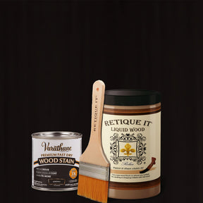 Liquid Wood Kit - Ebony Oil-based Stain