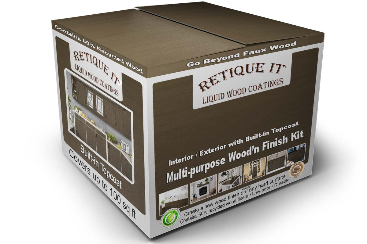 Multi-purpose Smooth Finish Kit (Large) - Charcoal - Interior Top Coat