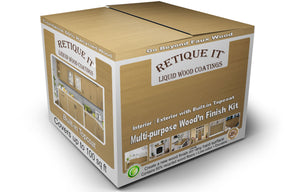 Multi-purpose Smooth Finish Kit (Large) - Barn Wood - Interior Top Coat