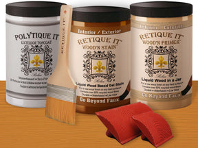 Wood'n Finish Front Door Kit (Double) - Cedar