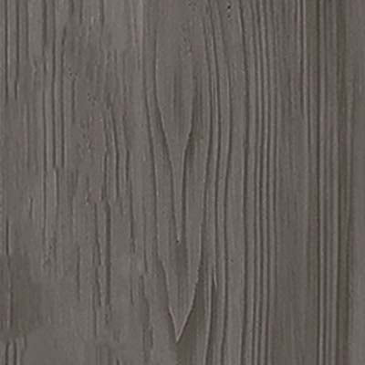 Retique It Wood'n Finish Kit in Harbor Gray, exterior top coat swatch showing medium gray wood stain on sample wood.