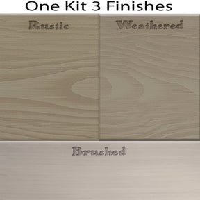 Wood'n Cabinet Kit (24 Door / Grained) - Drift Wood