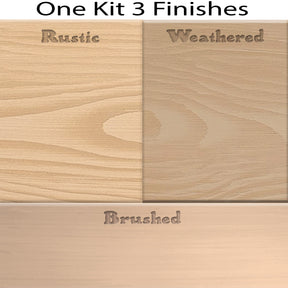 Fireplace Mantel Wood'n Finish Kit - White Oak