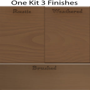 Wood'n Door Kit (Front & Garage Door) - Dark Oak