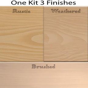 Wood'n Cabinet Kit (24 Door / Grained) - Pickled Oak
