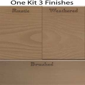 Weathered Finish Kit - Barn Wood
