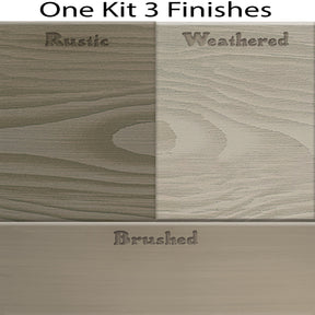 Tabletop Wood'n Finish Kit - Weathered Wood