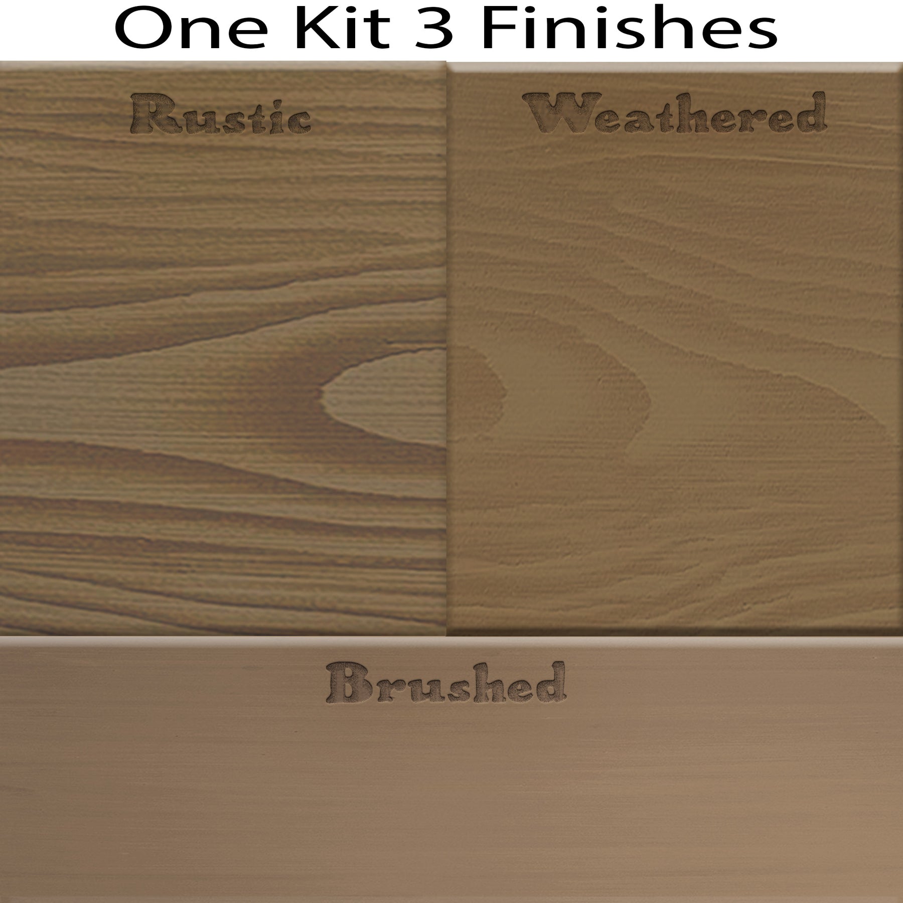 Countertop Kit - Kitchen Island - Barn Wood