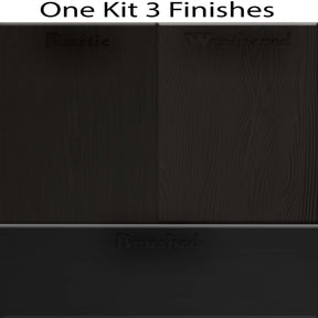 Tabletop Wood'n Finish Kit (Double Size) - Classic Black