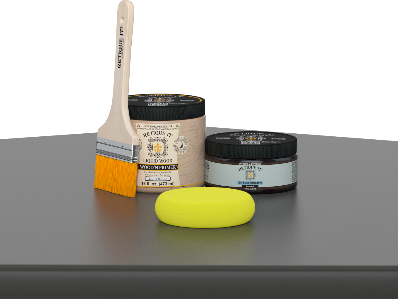 Wood'n Door Smooth Finish Kit - Charcoal