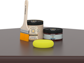 Retique It® Multi-purpose Smooth Finish Kit (Med) in Java, a wood finish kit for furniture and woodworking projects.