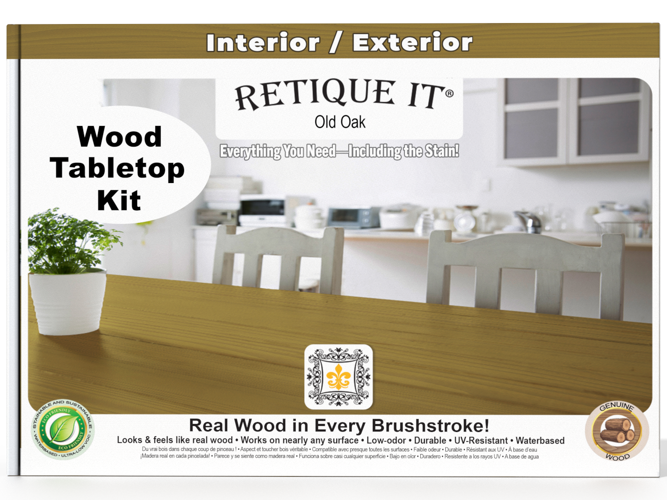 Tabletop Wood'n Finish Kit - Old Oak