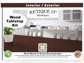 Tabletop Wood'n Finish Kit - Red Mahogany