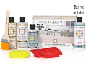 Tabletop Wood'n Finish Kit - White Wash