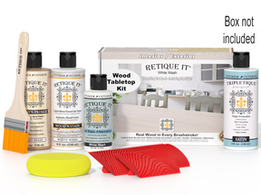 Tabletop Wood'n Finish Kit - White Wash