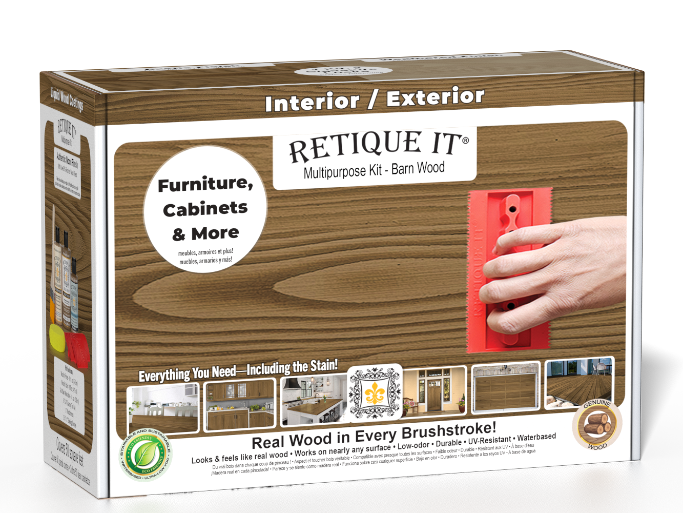 Multi-purpose Wood'n Kit - Barn Wood - Interior Topcoat