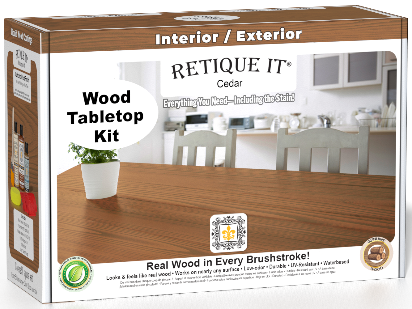 Tabletop Wood'n Finish Kit - Cedar
