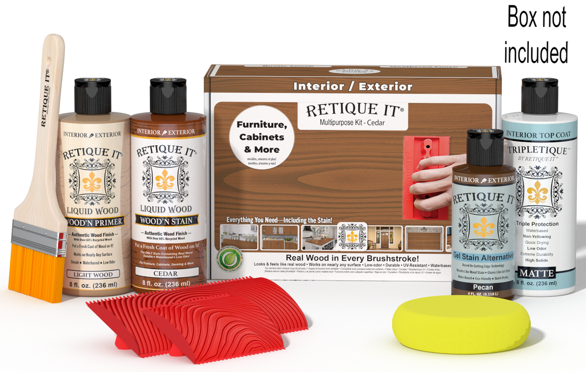 Multi-purpose Wood'n Kit - Cedar - Interior Top Coat
