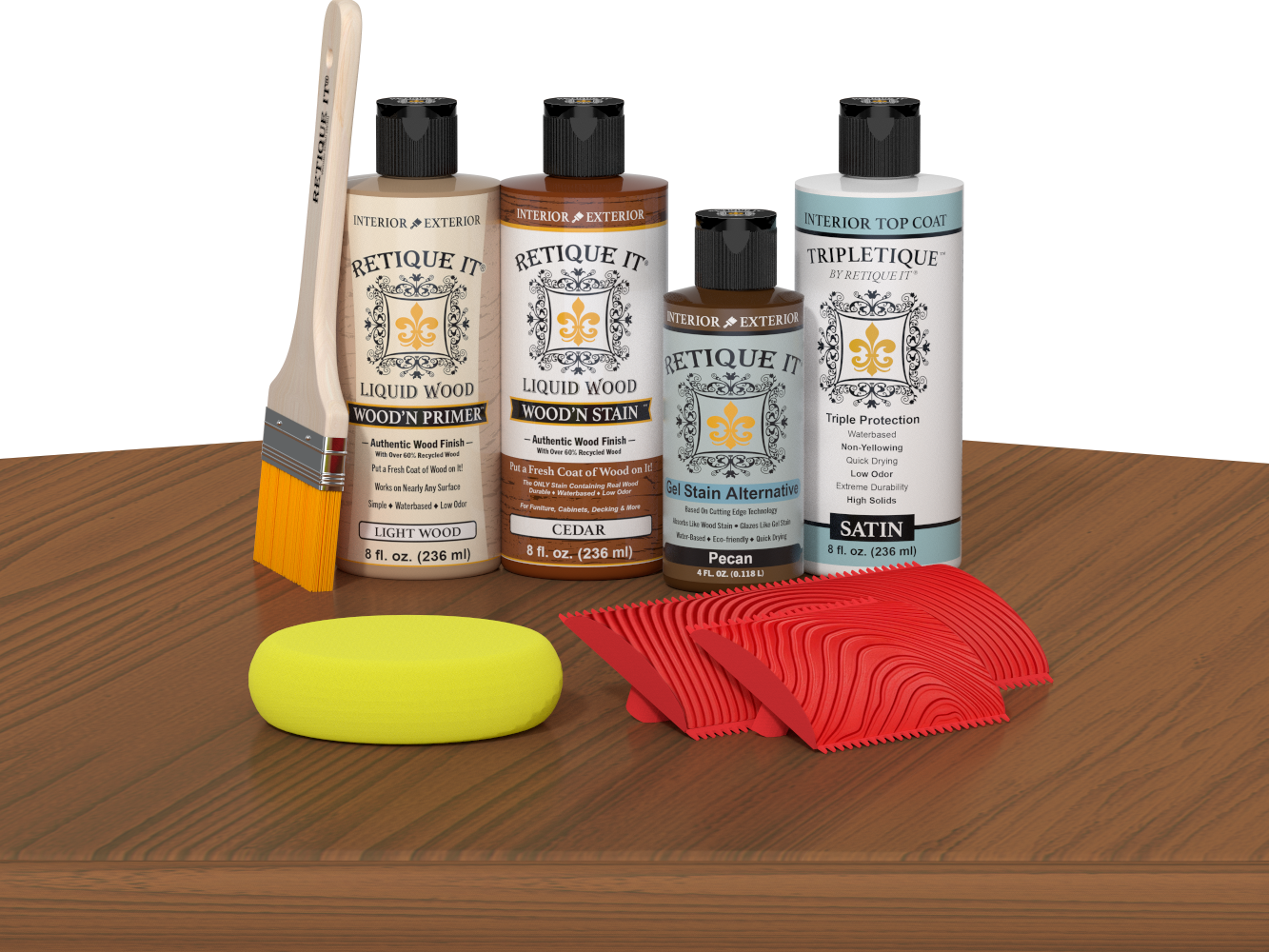 Tabletop Wood'n Finish Kit - Cedar