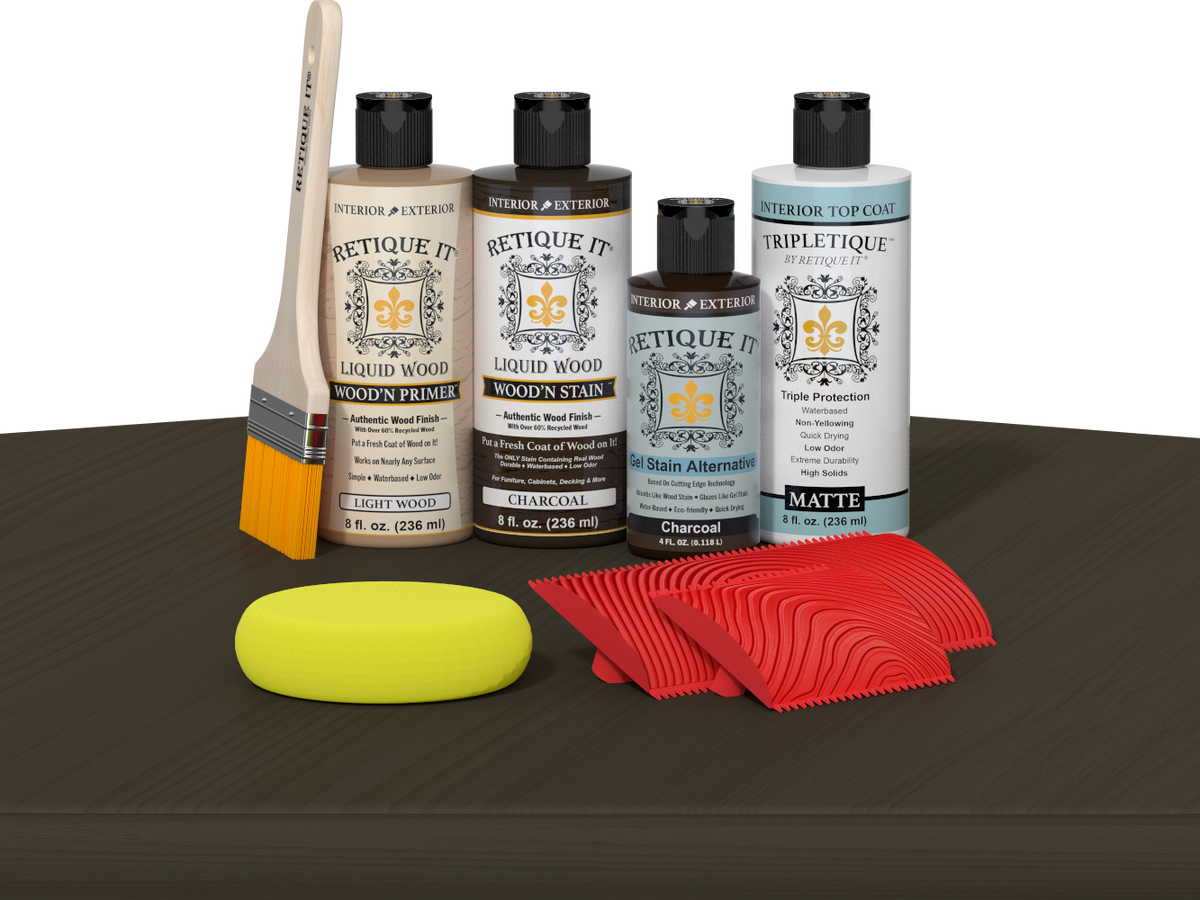 Multi-purpose Wood'n Kit - Charcoal - Interior Top Coat