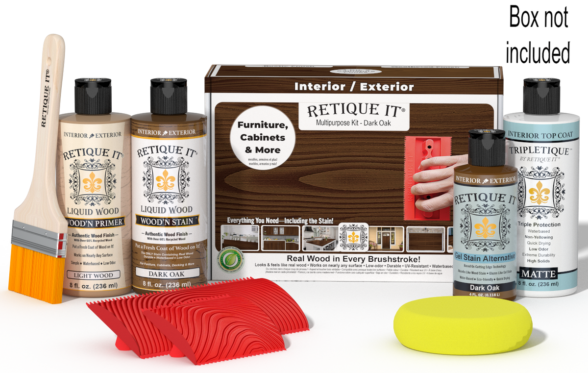 Multi-purpose Wood'n Kit - Dark Oak - Interior Top Coat