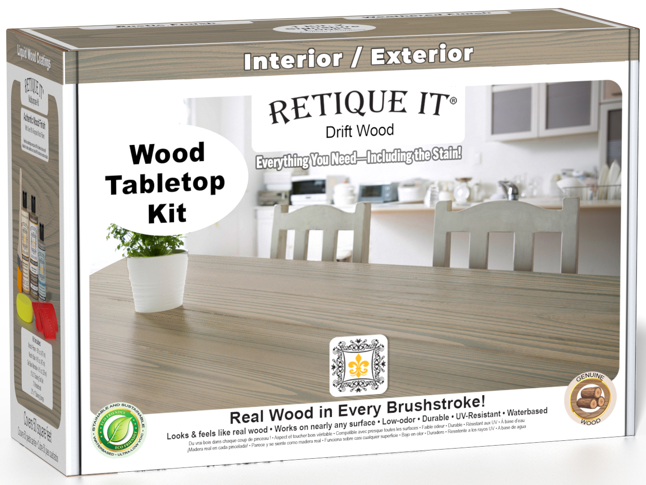 Tabletop Wood'n Finish Kit - Drift Wood