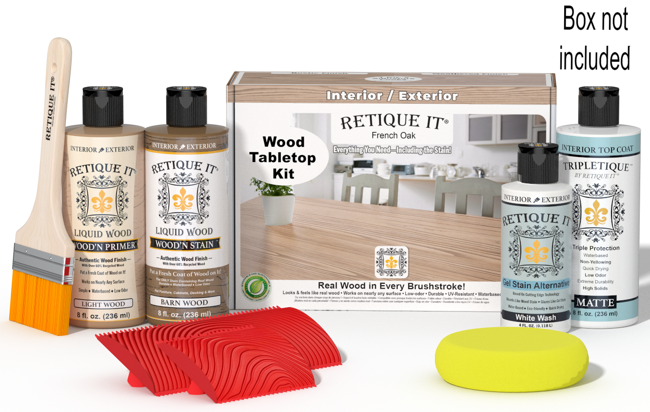 Tabletop Wood'n Finish Kit - French Oak