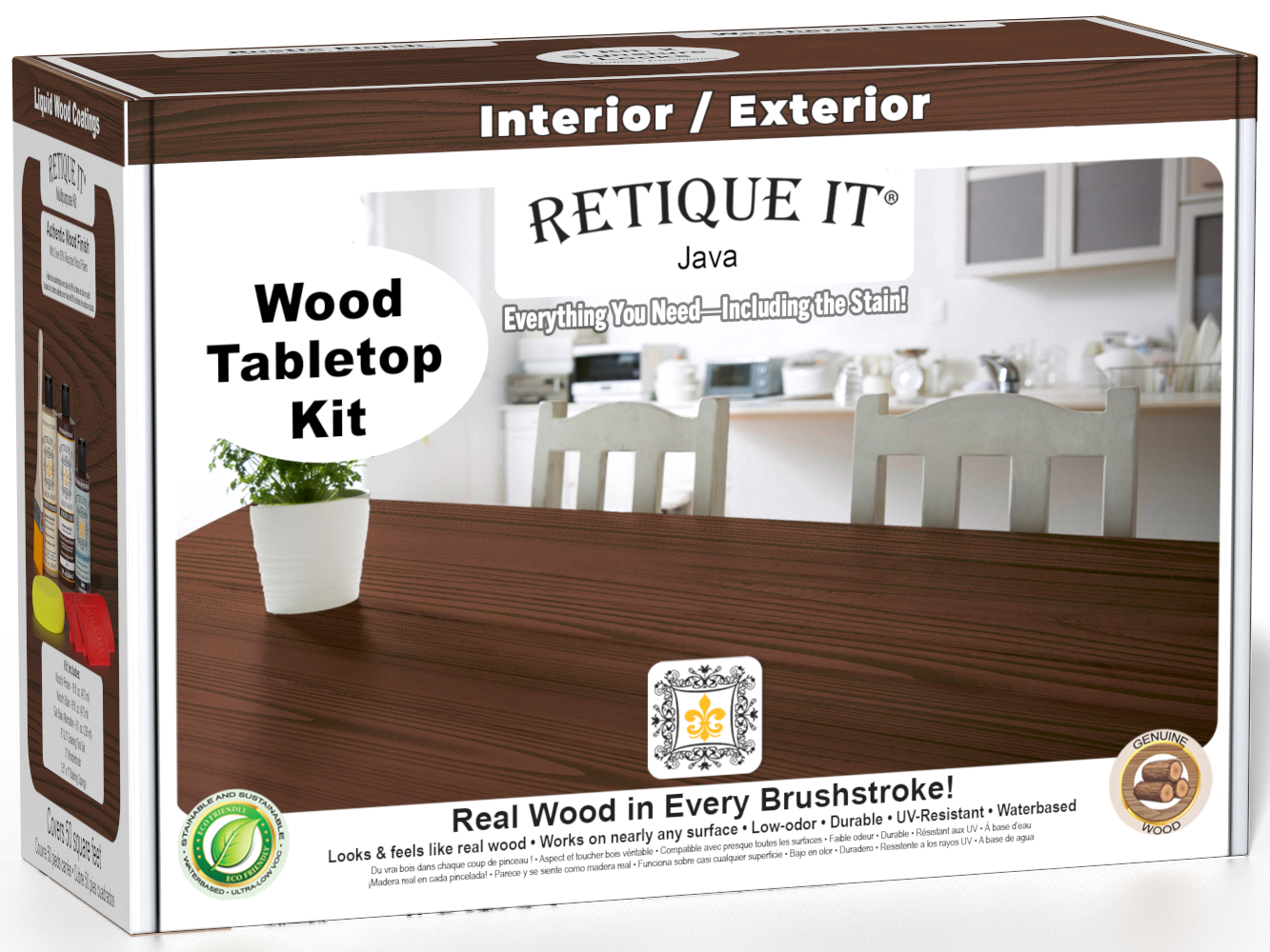 Tabletop Wood'n Finish Kit - Java
