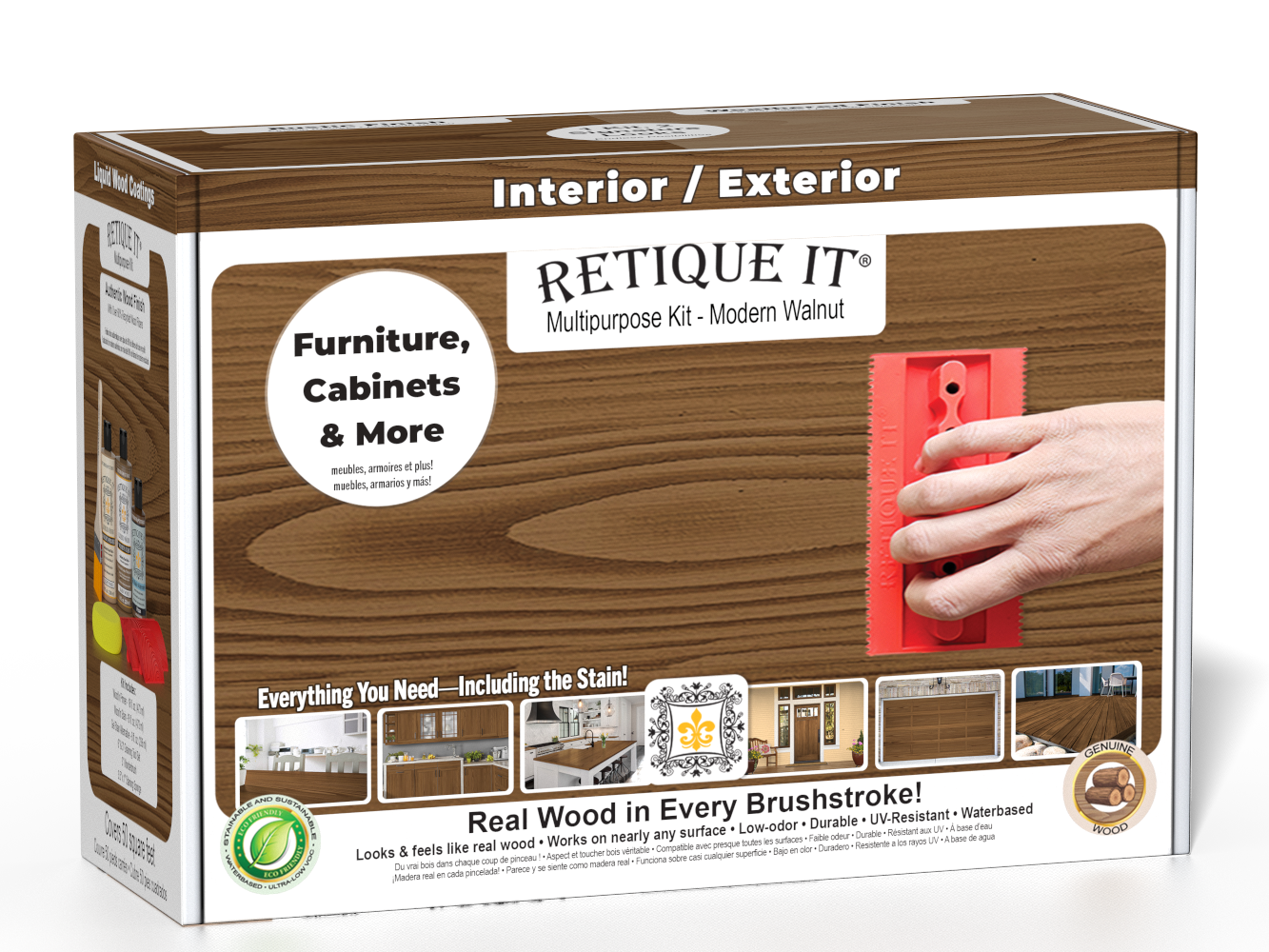 Multi-purpose Wood'n Kit - Modern Walnut - Interior Topcoat