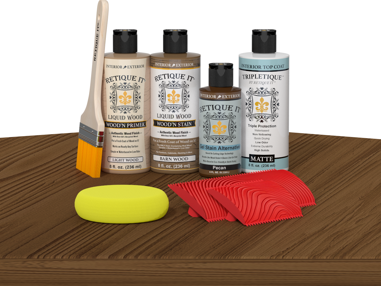 Multi-purpose Wood'n Kit - Modern Walnut - Interior Topcoat