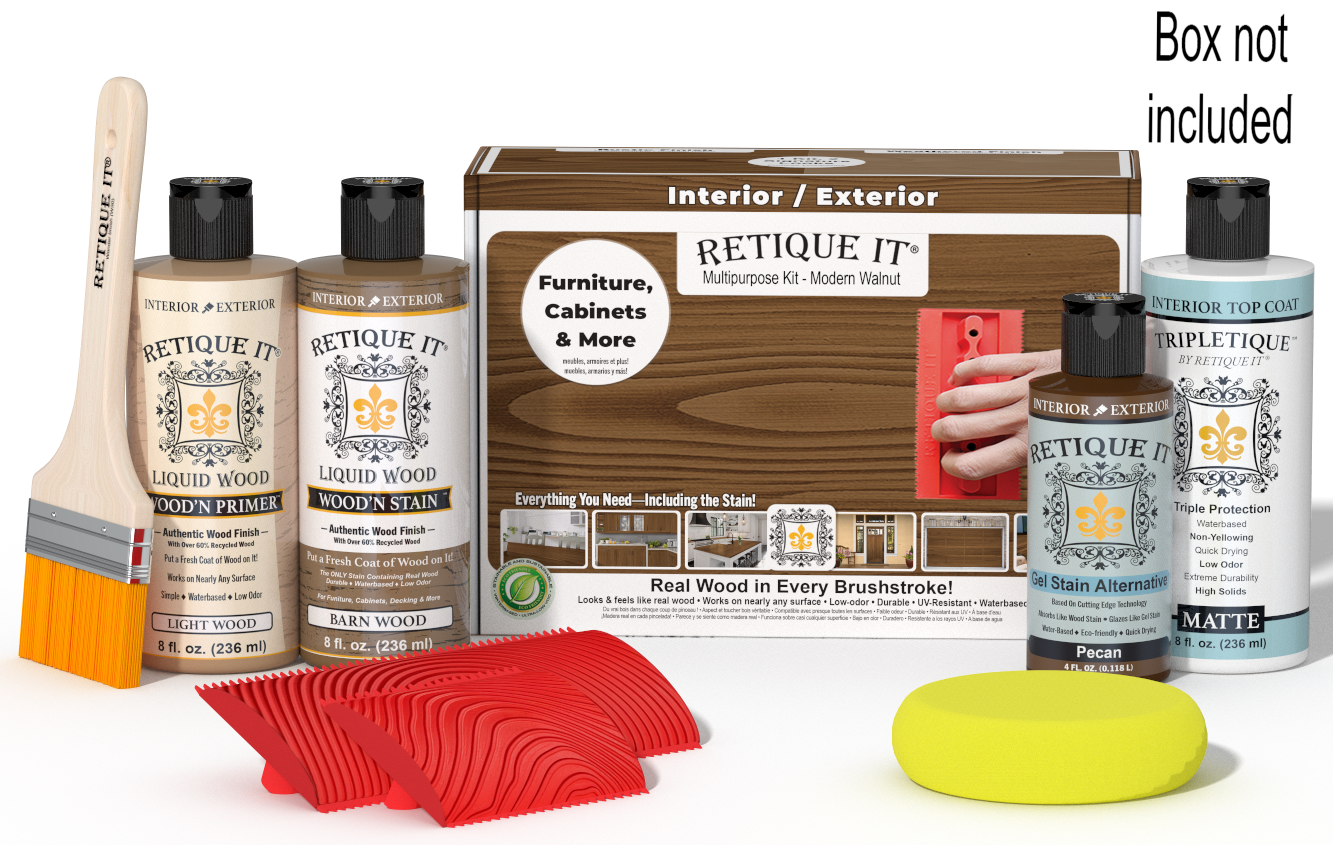 Multi-purpose Wood'n Kit - Modern Walnut - Interior Topcoat