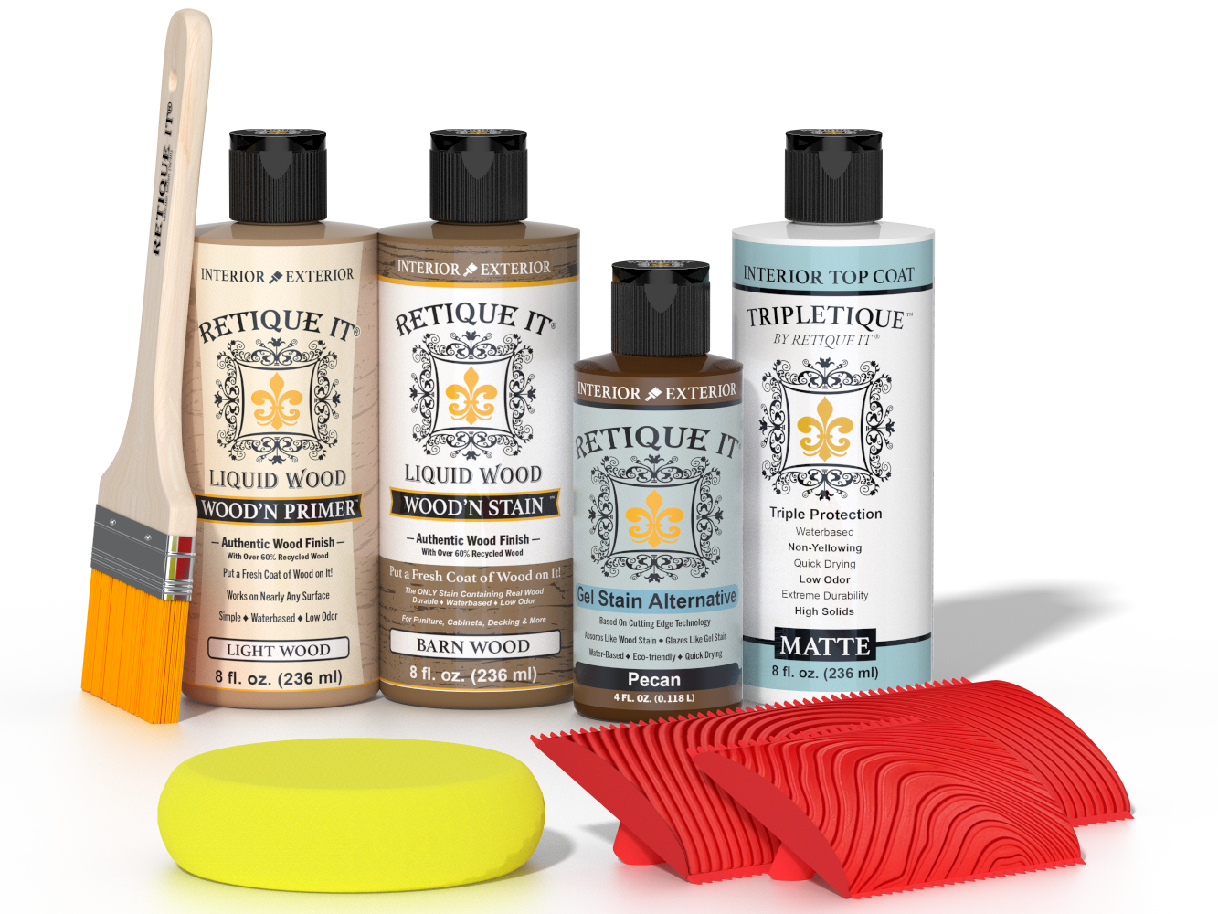 Multi-purpose Wood'n Kit - Modern Walnut - Interior Topcoat
