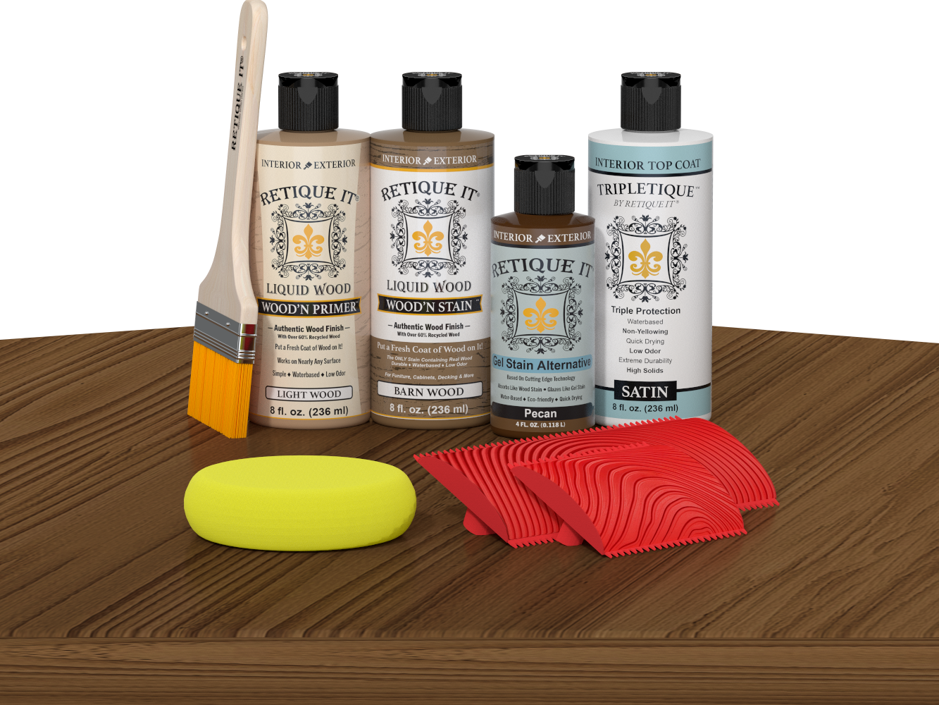 Multi-purpose Wood'n Kit - Modern Walnut - Interior Topcoat