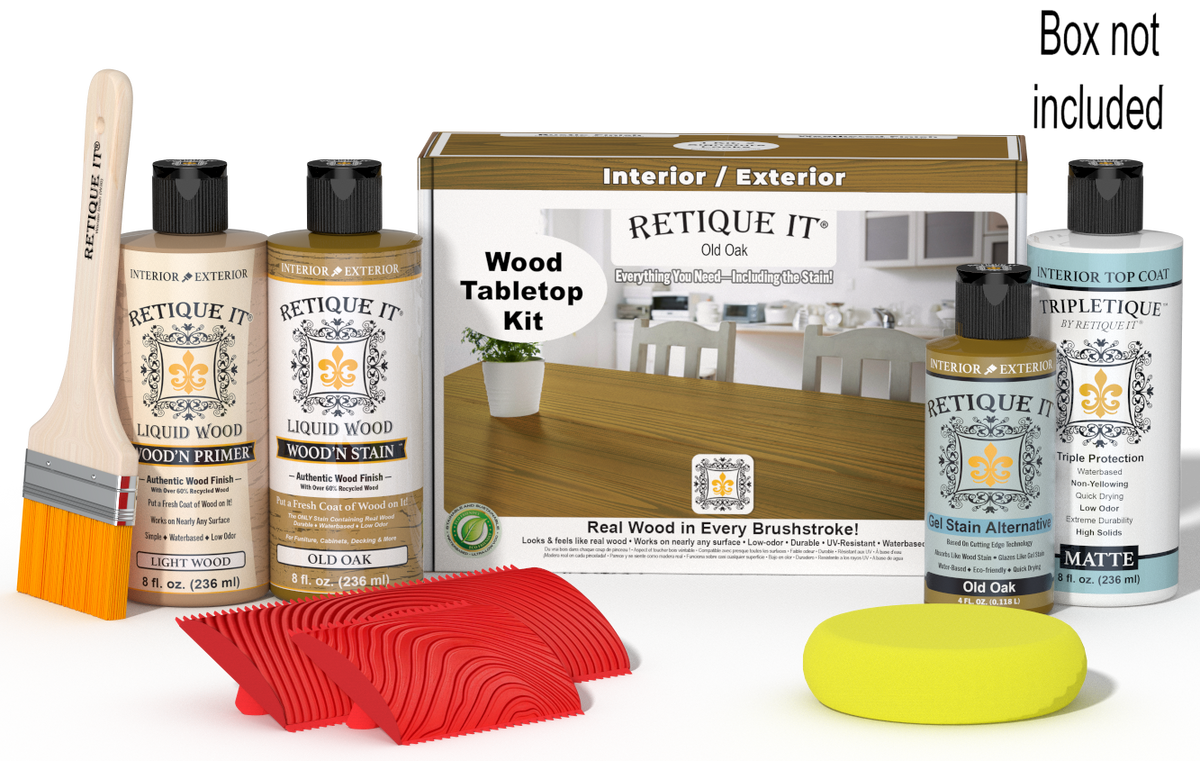Tabletop Wood'n Finish Kit - Old Oak