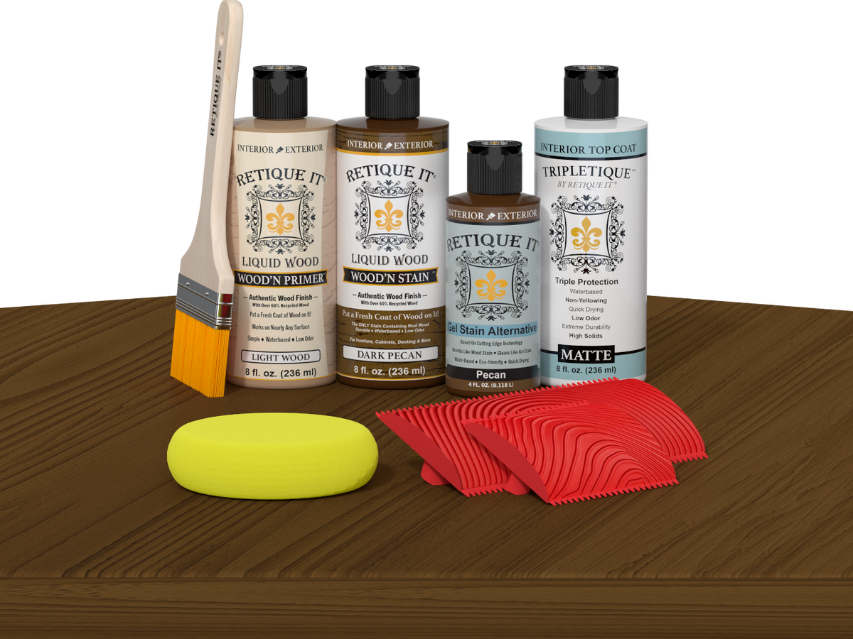 Multi-purpose Wood'n Kit - Dark Pecan - Interior Top Coat