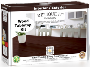 Tabletop Wood'n Finish Kit - Red Mahogany