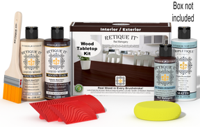 Tabletop Wood'n Finish Kit - Red Mahogany