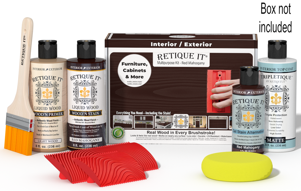 Multi-purpose Wood'n Kit - Red Mahogany - Interior Top Coat