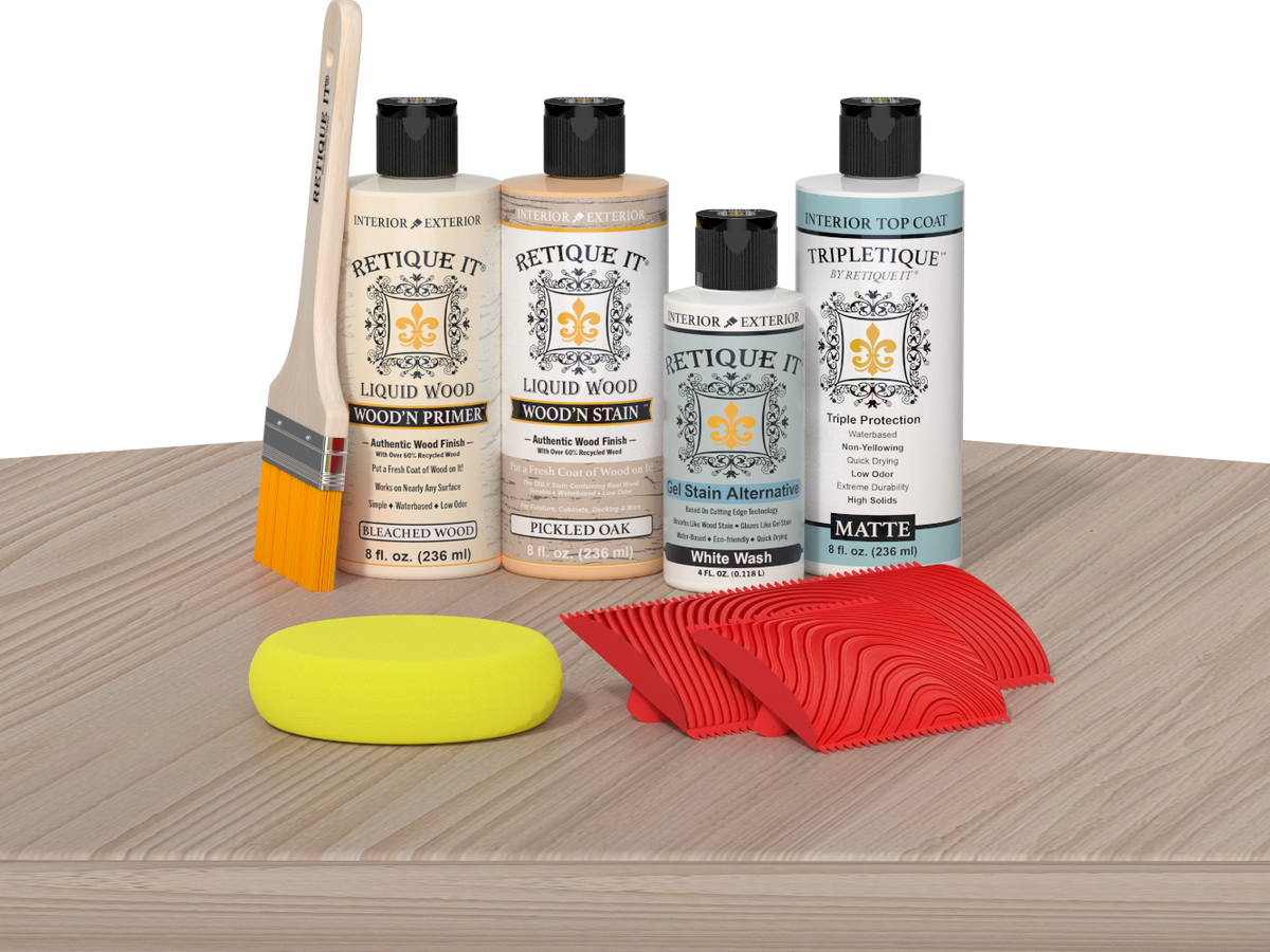 Tabletop Wood'n Finish Kit - Sun Bleached