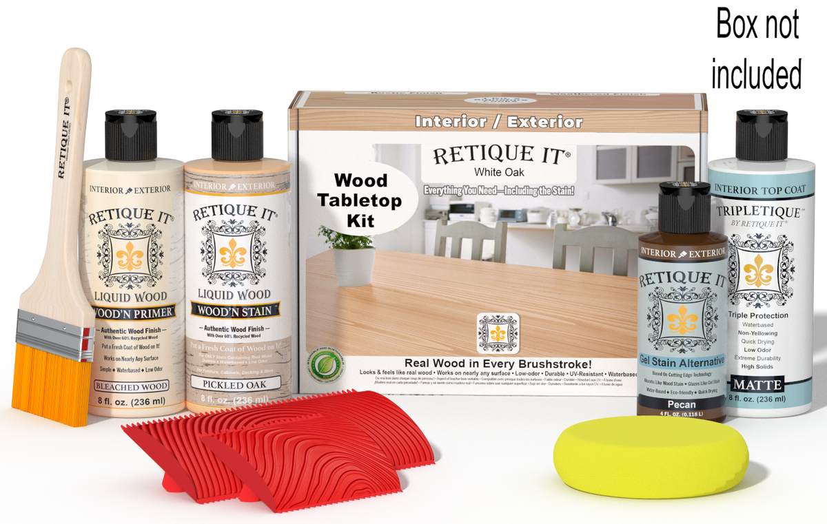 Tabletop Wood'n Finish Kit - White Oak