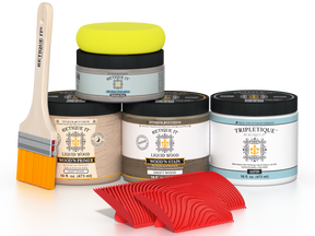 Retique It® Wood'n Kit in Drift Wood finish, medium multi-purpose wood and interior top coat for furniture and projects.