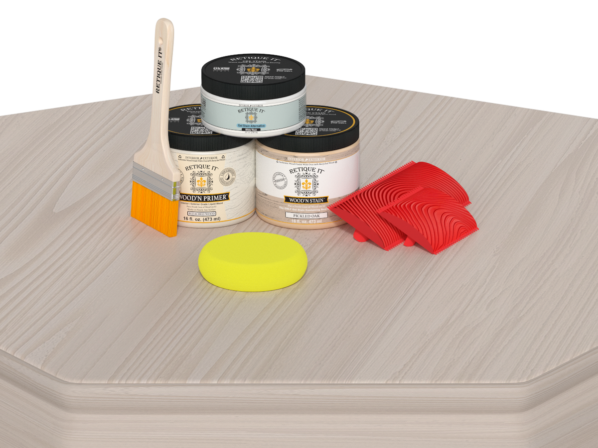 Tabletop Wood'n Finish Kit (Double Size) - Sun Bleached