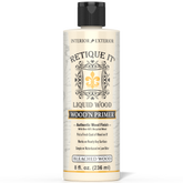 Liquid Wood Wood'n Primer by Retique It in bleached wood color, 8 fl oz, for priming surfaces with a smooth, even finish.