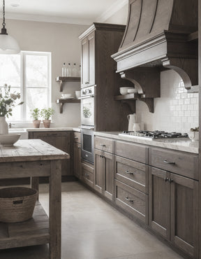 Wood'n Cabinet Kit (24 Door / Grained) - Charcoal