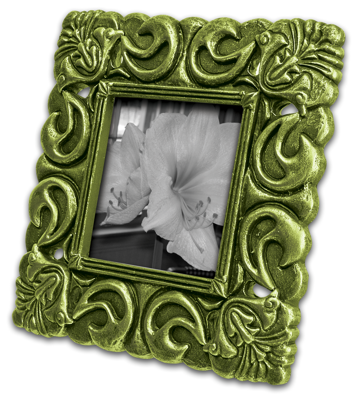 DecoArt Metallic Lustre in Champagne Ice, 1 oz bottle showing shimmering metallic finish and smooth texture.