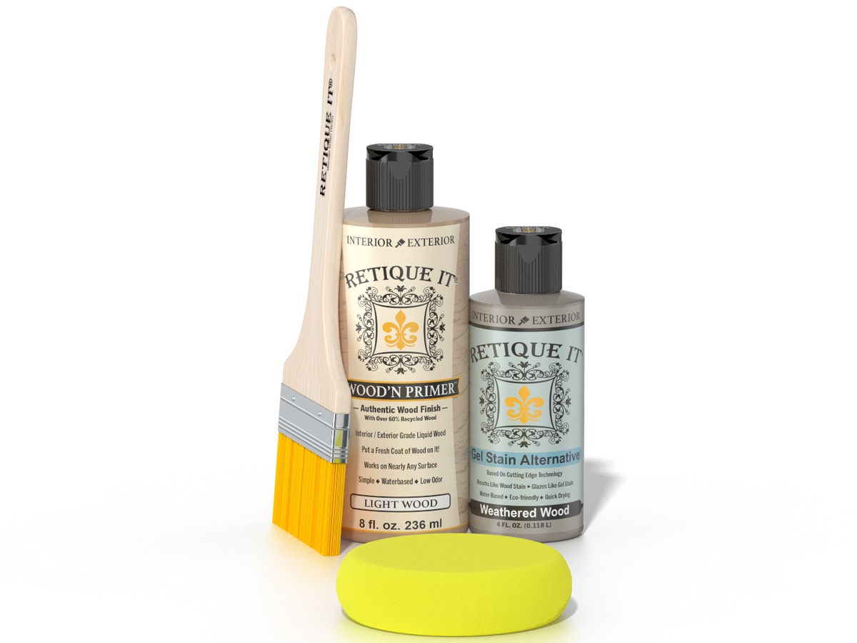 Multi-purpose Smooth Finish Kit - Weathered Wood